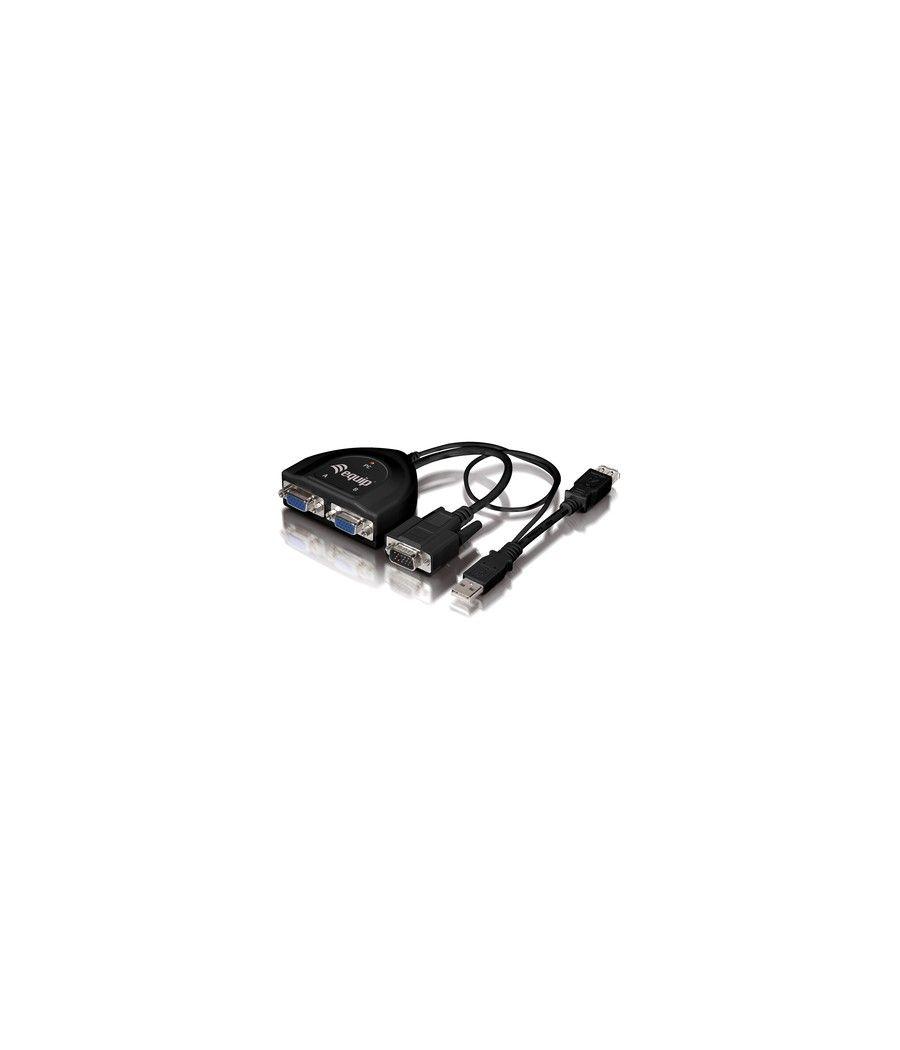 Splitter equip vga 2 puertos 450mhz alimentado por usb - Imagen 1