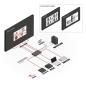 4x4 hdmi mtrix switchvideo wall sca
