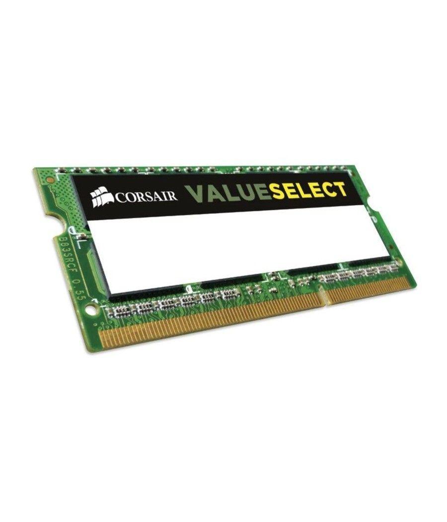 Memoria ram corsair valueselect 8gb/ ddr3/ 1600mhz/ 1.35v-1.5v/ cl11/ sodimm - Imagen 1