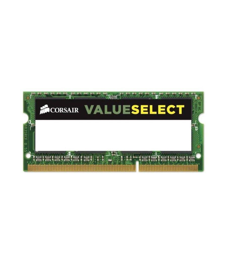 Memoria ram corsair valueselect 8gb/ ddr3/ 1600mhz/ 1.35v-1.5v/ cl11/ sodimm - Imagen 2