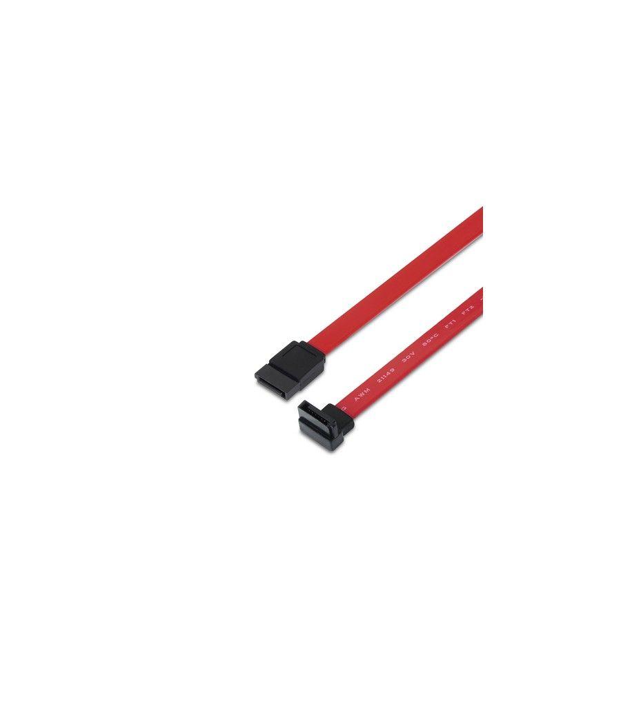 Cable sata aisens a130-0155/ sata macho - sata macho/ 0.5m/ rojo - Imagen 1