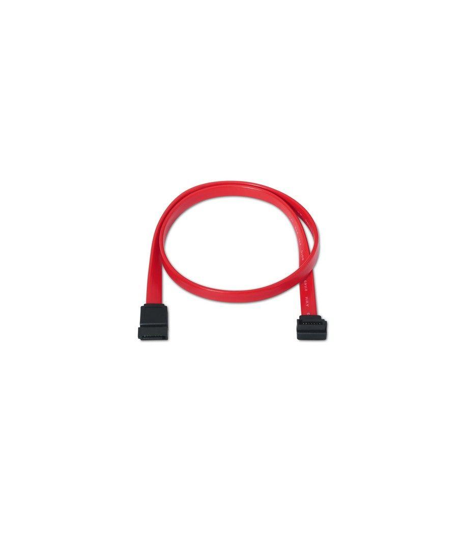 Cable sata aisens a130-0155/ sata macho - sata macho/ 0.5m/ rojo - Imagen 2