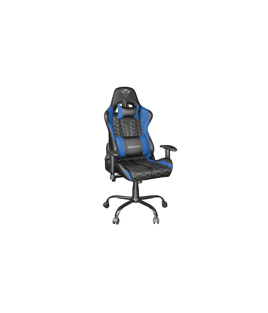 Silla gaming trust gaming gxt 708b resto/ azul y negro - Imagen 1