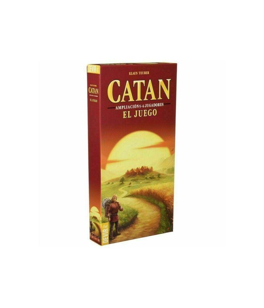 Juego de mesa devir colonos de catan 5 - 6 jugadores pegi 10 - Imagen 1