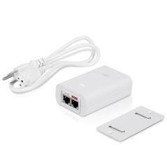 Alimentador poe ubiquiti poe-24-24w-g-wh - Imagen 1