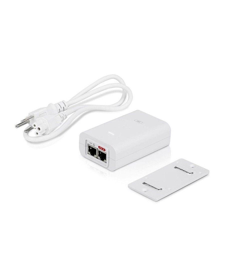 Alimentador poe ubiquiti poe-24-24w-g-wh - Imagen 1