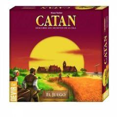 Juego de mesa devir colonos de catan 4 jugadores - Imagen 1