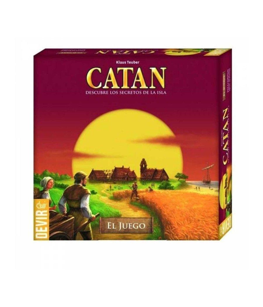 Juego de mesa devir colonos de catan 4 jugadores - Imagen 1