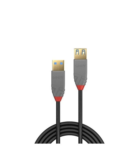 Lindy 36763 cable USB 3 m USB 3.2 Gen 1 (3.1 Gen 1) USB A Negro - Imagen 2