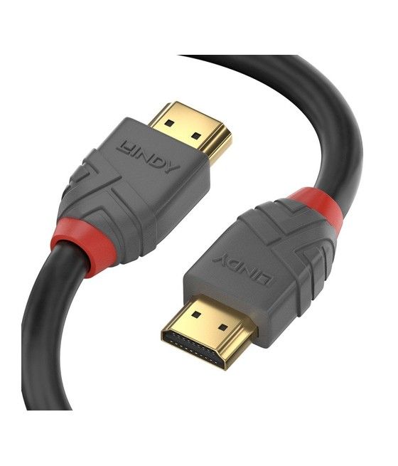 Lindy 36965 cable HDMI 5 m HDMI tipo A (Estándar) Negro, Gris - Imagen 1