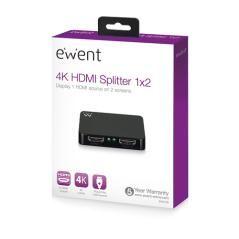 Ewent Divisor 4K HDMI 1x2 High Speed - Imagen 4
