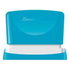 Sello x'stamper quix personalizable color azul medidas 4x60 mm q-05 - Imagen 1