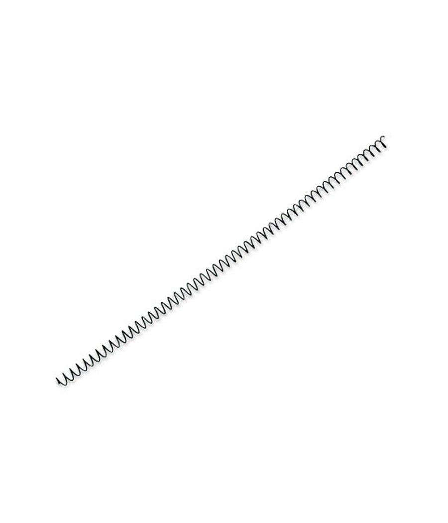 Espiral metélico yosan negro paso 64 5:1 8 mm calibre 1,00 mm - Imagen 1