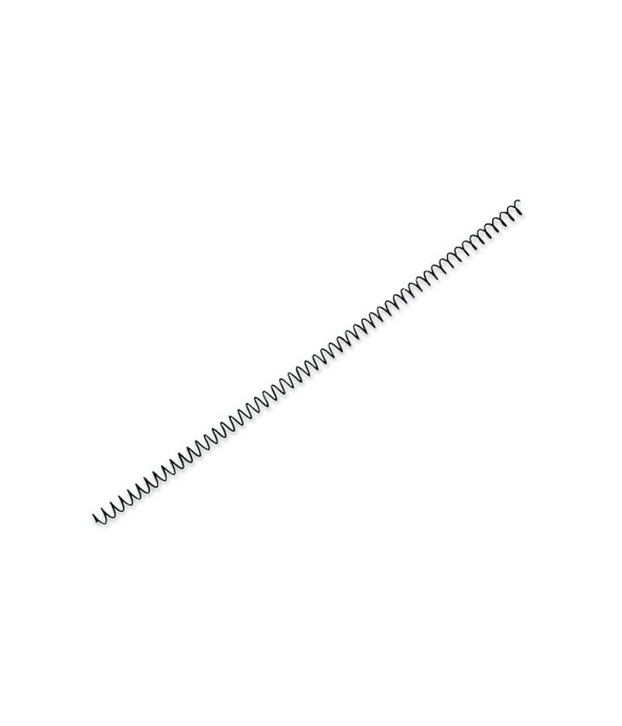 Espiral metélico yosan negro paso 64 5:1 6 mm calibre 1,00 mm - Imagen 1