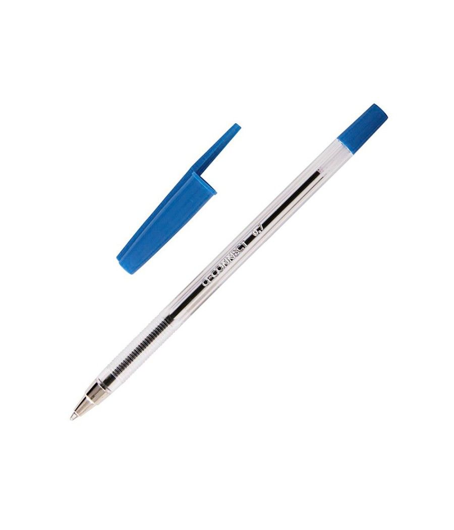 Recambio bolígrafo extensible q-connect kf00233 azul - Imagen 1