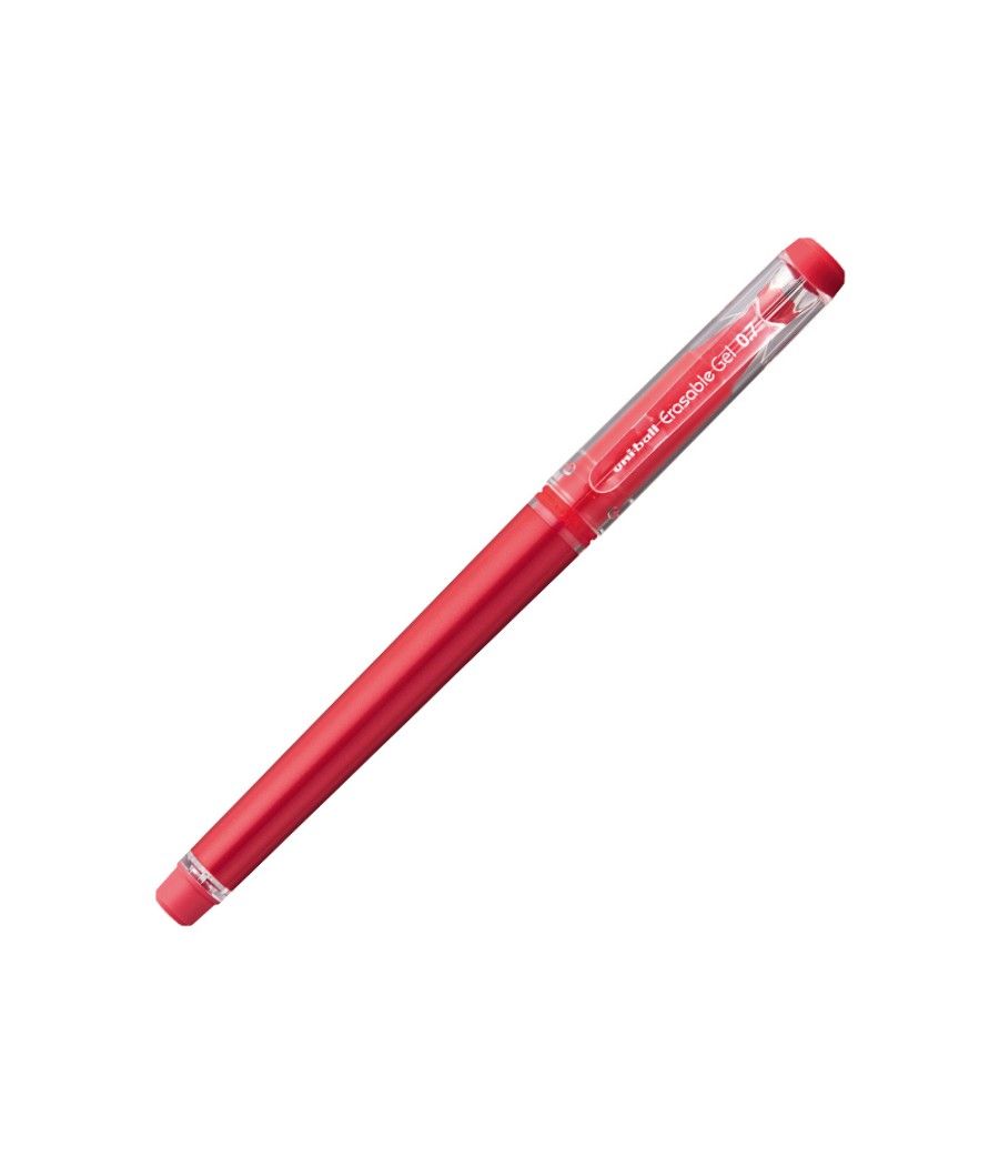 Rotulador uni-ball roller uf-222 tinta gel borrable 0,7 mm rojo - Imagen 1