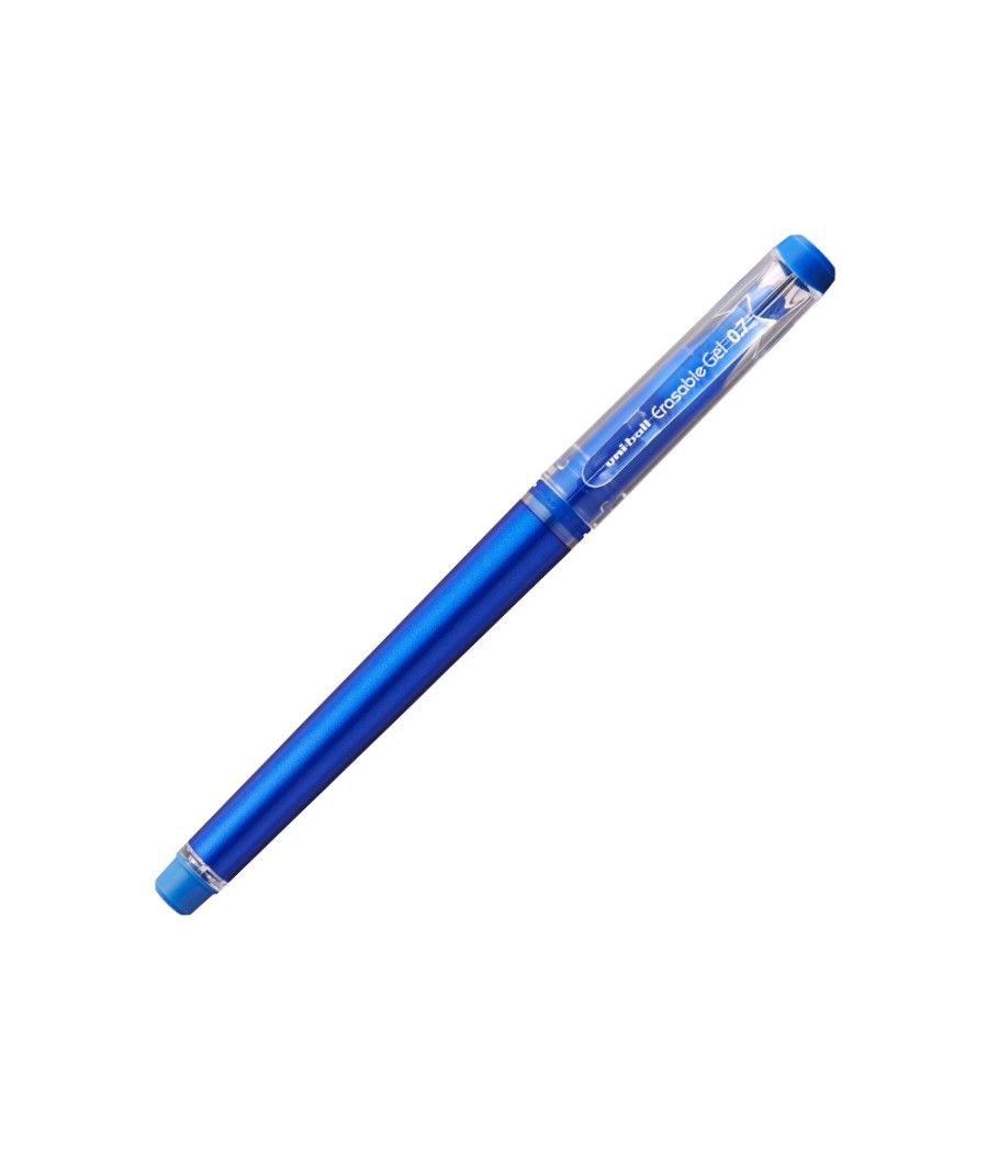 Rotulador uni-ball roller uf-222 tinta gel borrable 0,7 mm azul - Imagen 1