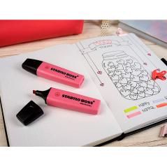 Rotulador stabilo boss fluorescente 70 pastel rosa cerezo en flor - Imagen 1