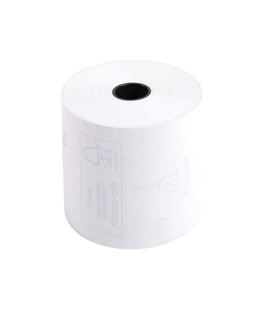 Rollo sumadora exacompta termico 57 mm x 60 mm 55 g/m2 sin bisfenol a - Imagen 1