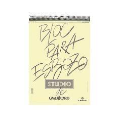 Bloc dibujo esbozo canson din a4 microperforado 21x29,7 cm 100 hojas grano fino 90 gr - Imagen 1