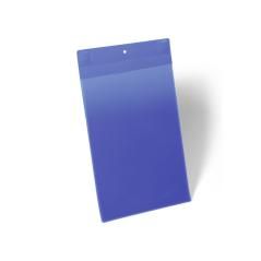 Funda durable magnética 210x297 mm plástico azul ventana transparente pack de 10 unidades - Imagen 1