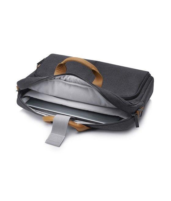 HP ENVY Urban 39.62 cm (15.6") maletines para portátil 39,6 cm (15.6") Maletín Carbón vegetal, Gris - Imagen 3