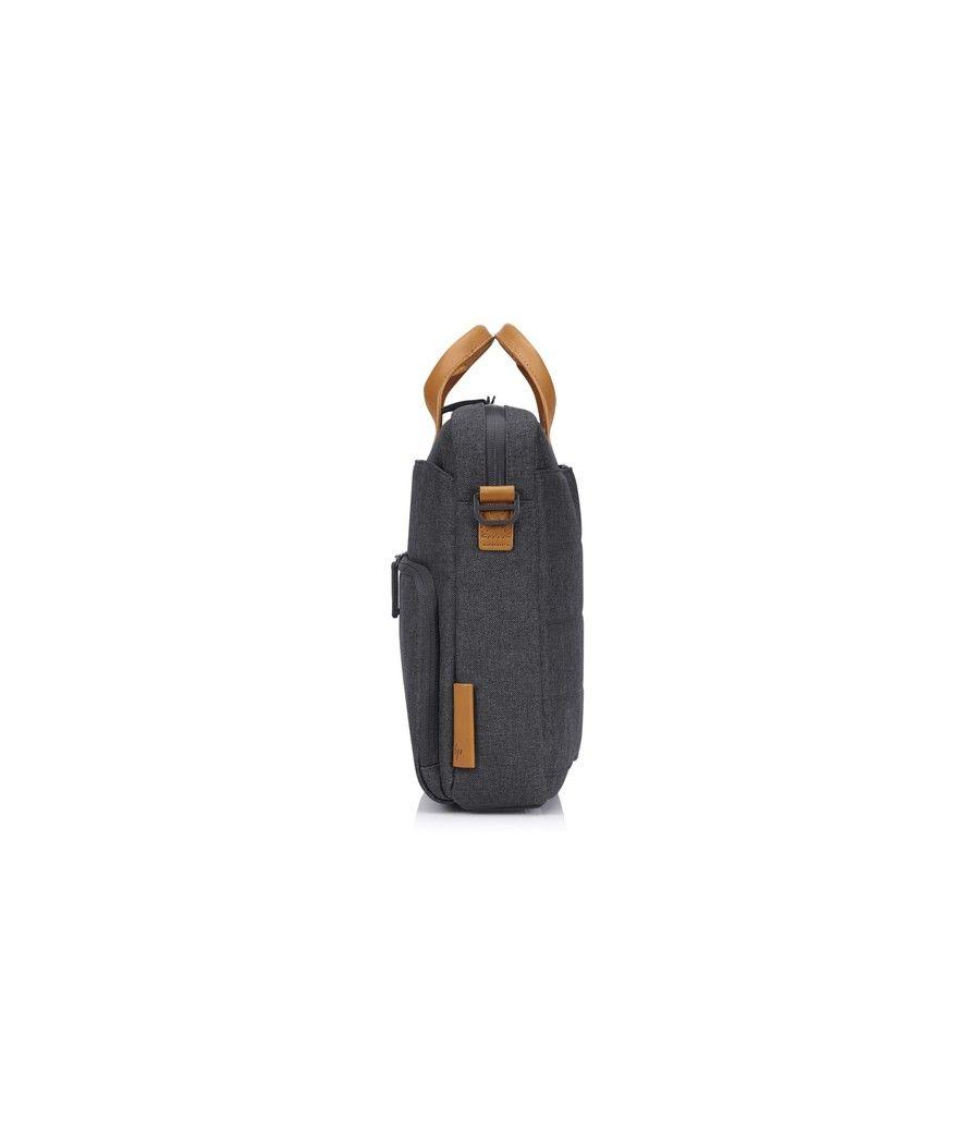 HP ENVY Urban 39.62 cm (15.6") maletines para portátil 39,6 cm (15.6") Maletín Carbón vegetal, Gris - Imagen 4