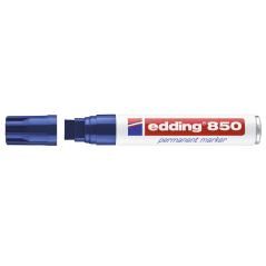 Rotulador edding marcador permanente 850 azul punta biselada 5-15 mm recargable - Imagen 1