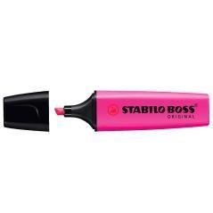 Rotulador stabilo boss fluorescente 70 magenta - Imagen 1