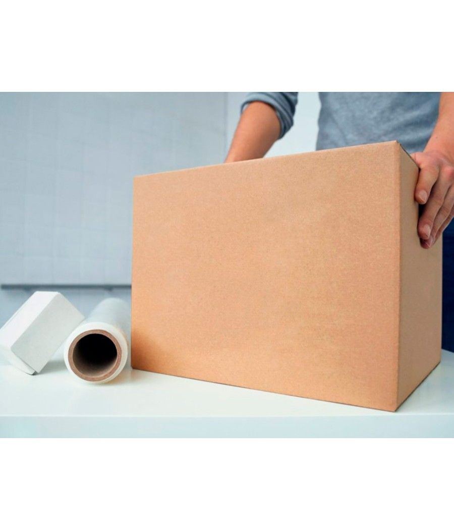 Caja para embalar q-connect usos varios cartón doble canal marron 304x150x217 mm - Imagen 1
