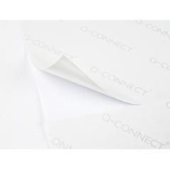 Etiqueta adhesiva q-connect kf15386 tamaño 38,1x21,2 mm fotocopiadora láser ink-jet caja con 100 hojas din a4 - Imagen 1