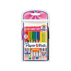 Bolígrafo paper mate inkjoy 100 candy pop blister de 10 unidades colores surtidos - Imagen 1