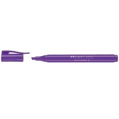 Rotulador faber fluorescente textliner 38 violeta - Imagen 1