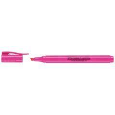 Rotulador faber fluorescente textliner 38 rosa - Imagen 1