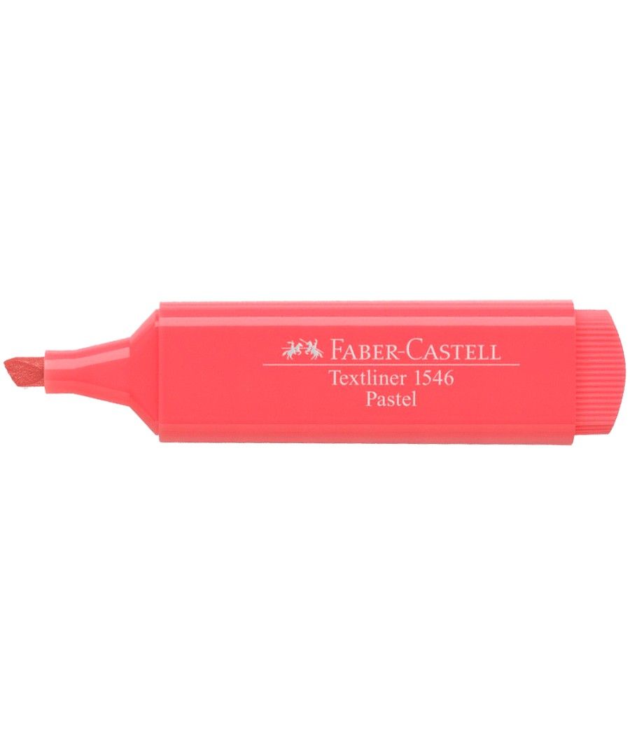 Rotulador faber fluorescente 1546 color pastel albaricoque - Imagen 1