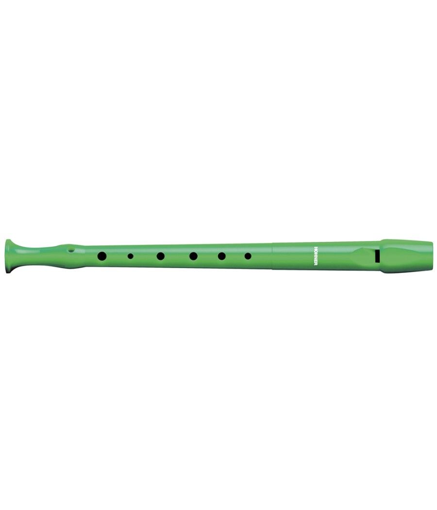 Flauta hohner 9508 color verde funda verde y transparente - Imagen 1