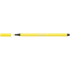 Rotulador stabilo acuarelable pen 68 amarillo limon 1 mm - Imagen 1