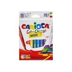 Rotulador carioca cambia color tinta magica caja de 10 unidades colores surtidos - Imagen 1