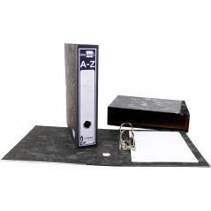 Caja archivador liderpapel classic blue a4 negra - Imagen 1