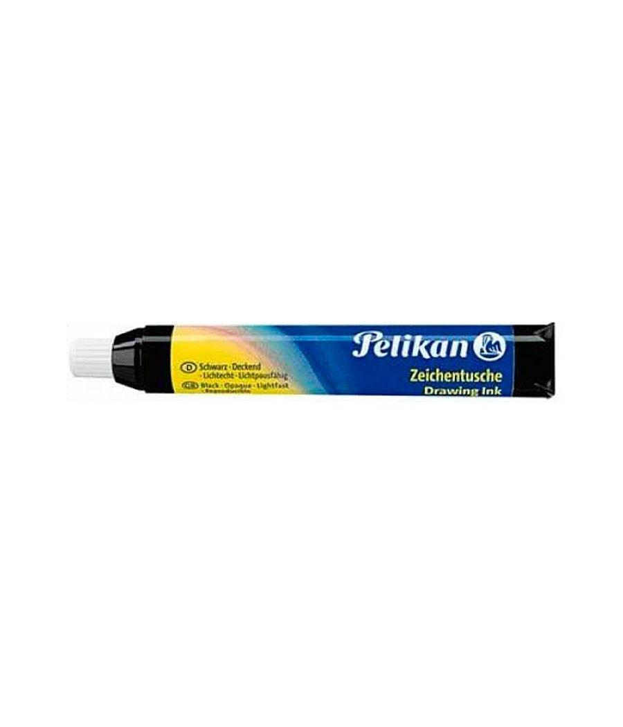 Tinta china pelikan negro n.17 tubo de 9 ml blister de 1 unidad - Imagen 1