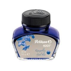 Tinta estilográfica pelikan 4001 azul real frasco de 62,5 ml - Imagen 1