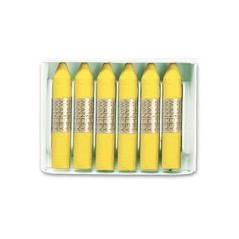 Lápices cera manley unicolor verde amarillo claro n.47 caja de 12 unidades - Imagen 1