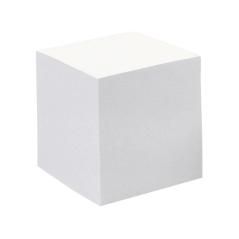 Taco papel quo vadis encolado blanco 680 hojas 100% reciclado 90 g/m2 90x90x90 mm - Imagen 1