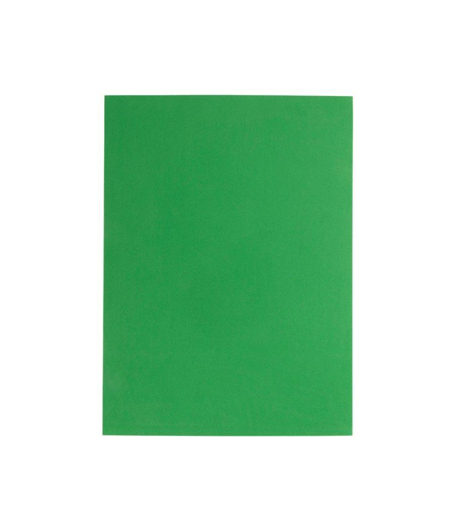 Goma eva liderpapel din a4 60g/m2 espesor 1,5mm verde paquete de 10 hojas - Imagen 1