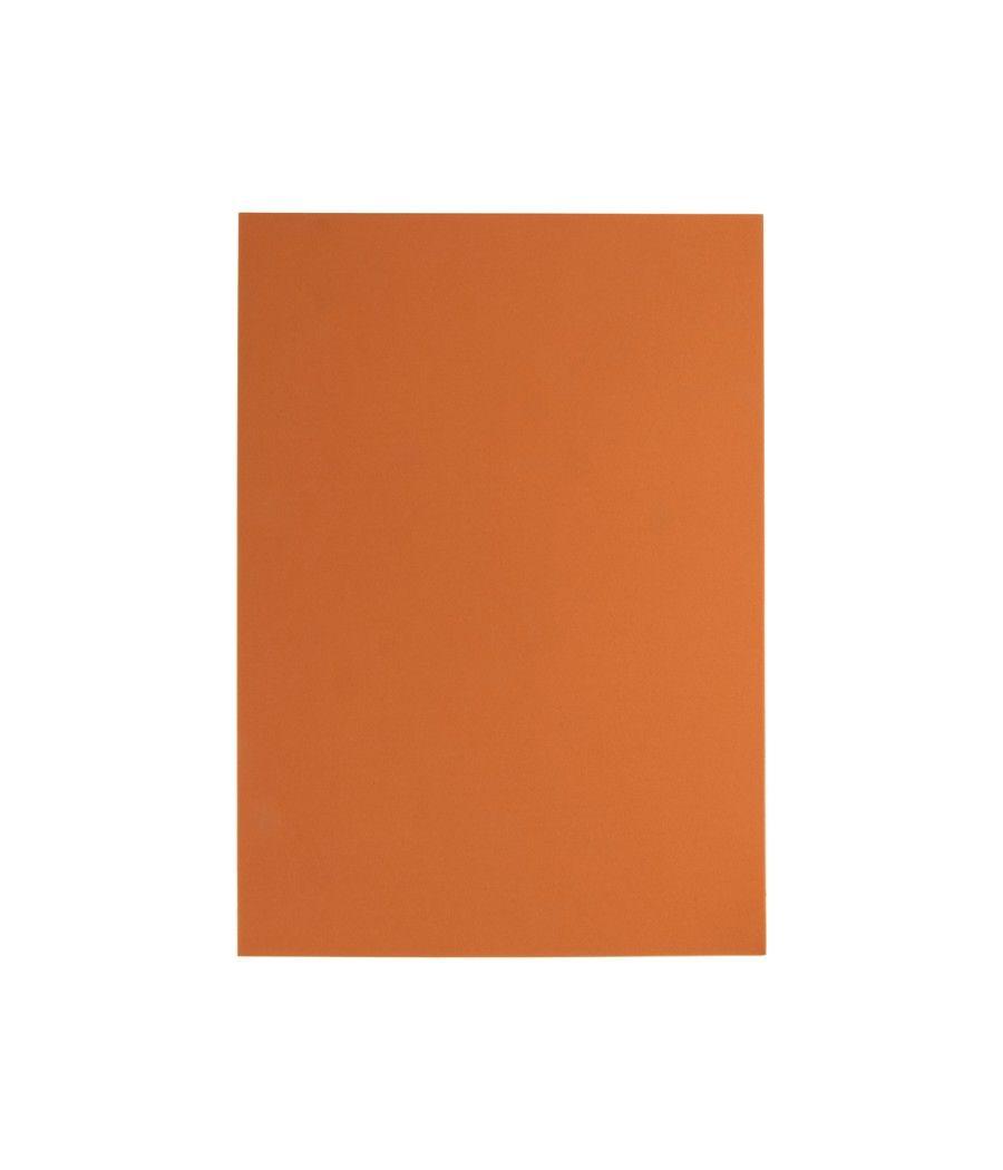 Goma eva liderpapel din a4 60g/m2 espesor 1,5mm naranja paquete de 10 hojas - Imagen 1