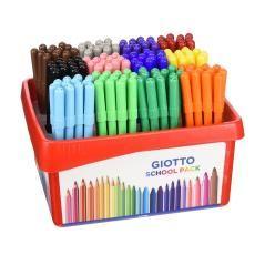 Rotulador giotto turbo color school pack de 144 unidades 12 colores x 12 unidades - Imagen 1