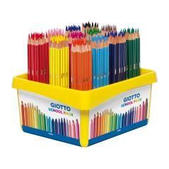 Lápices de colores giotto stilnovo school pack de 192 unidades 12 colores x 16 unidades - Imagen 1
