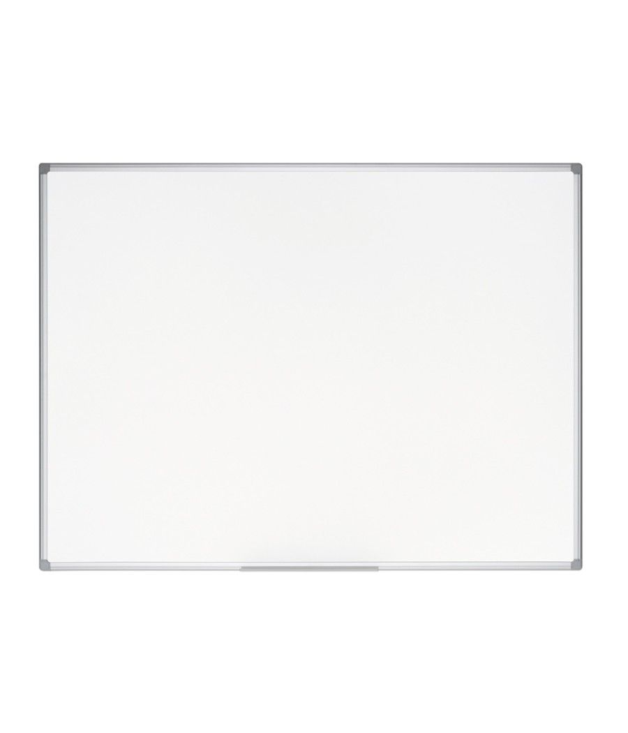 Pizarra blanca bi-office earth-it magnética de acero vitrificado marco de aluminio 100 x 150 cm con bandeja para - Imagen 1