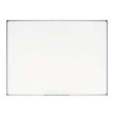 Pizarra blanca bi-office earth-it magnética de acero vitrificado marco de aluminio 120 x 90 cm con bandeja para - Imagen 1