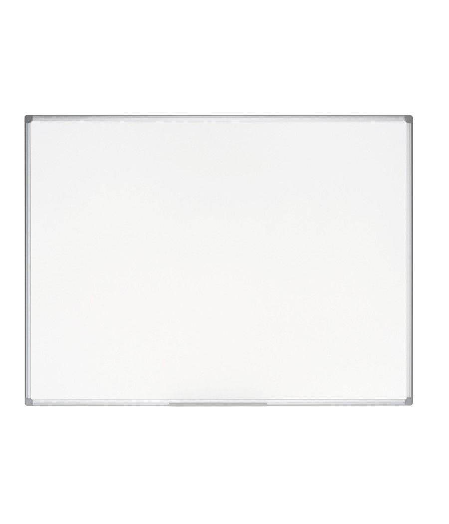 Pizarra blanca bi-office earth-it magnética de acero vitrificado marco de aluminio 120 x 90 cm con bandeja para - Imagen 1